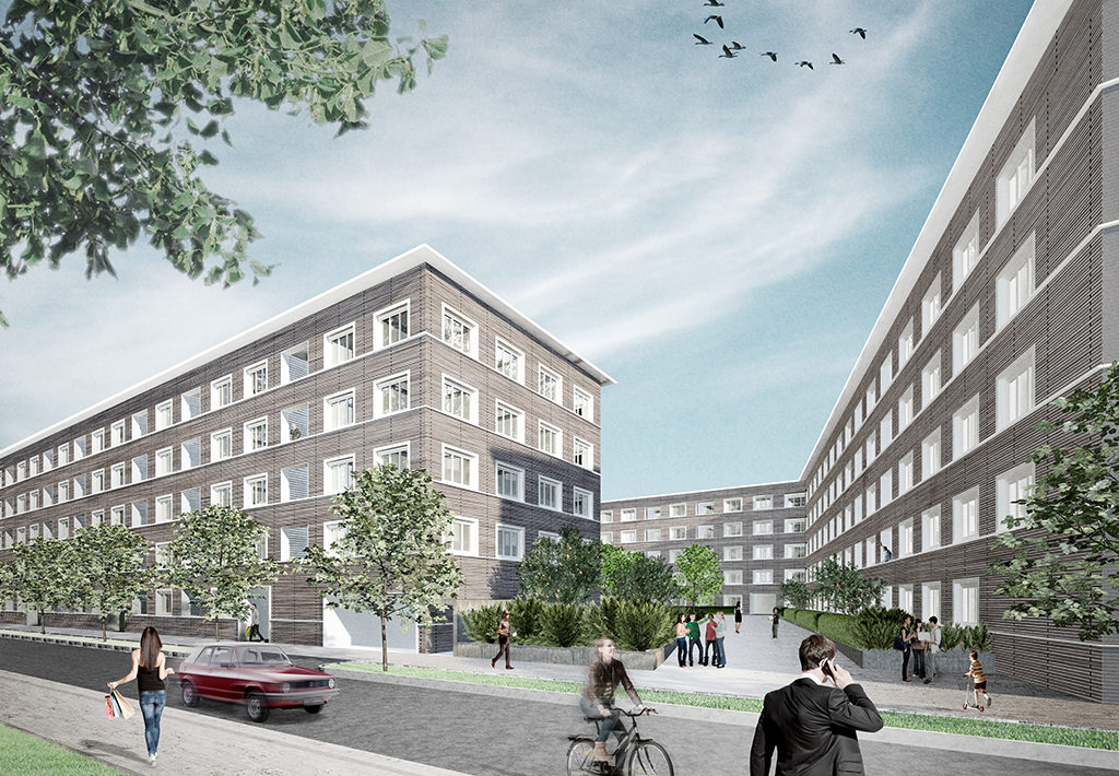 Holzhybridbau
